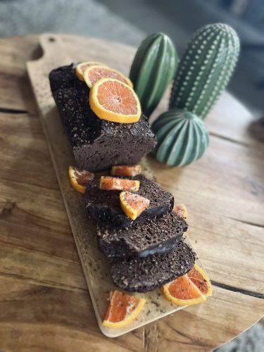 Chocolade-Sinaasappelcake