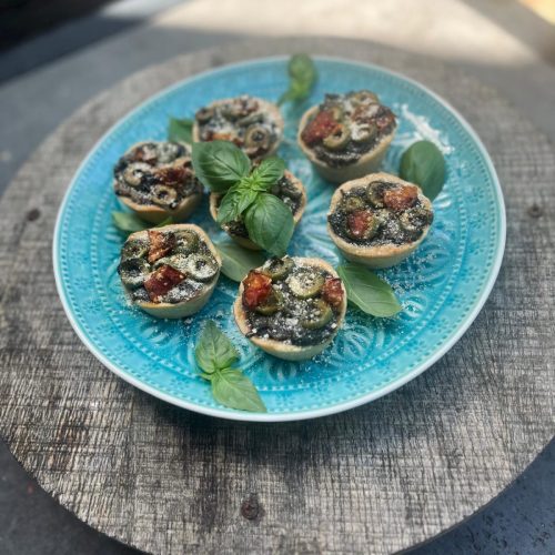 Hartige spinazie quiches